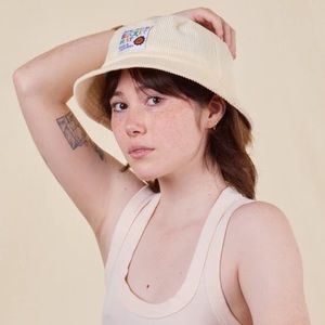 Big Bud Press Bucket Hat (Vintage Tee White)